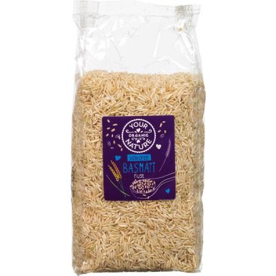 Basmati Rijst Volkoren van Your Organic Nature, 8 x 800 g